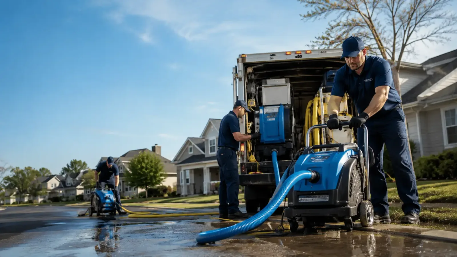 Flood Damage Cleanup in Juana Diaz, PR